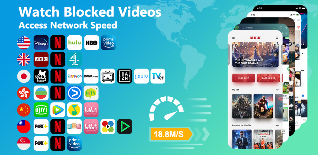 Free VPN Super™ -Fast & Secure MOD APK 2.4.0.4 (Premium Unlocked) for Android